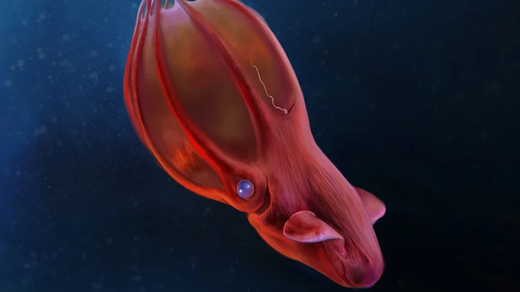 Vampire Squid (Vampyroteuthis infernalis)