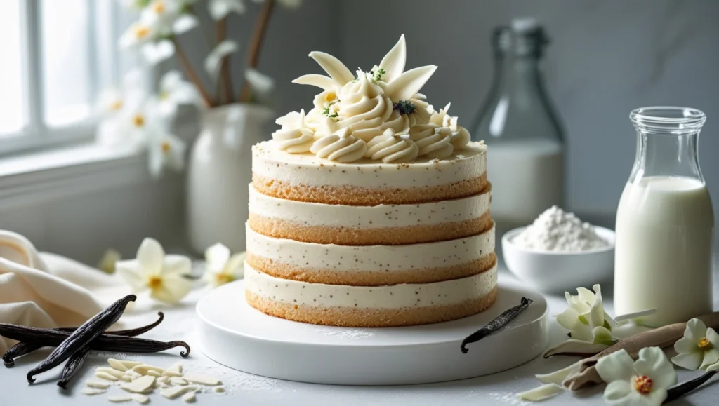 Vanilla Bean Layer Cake Recipe